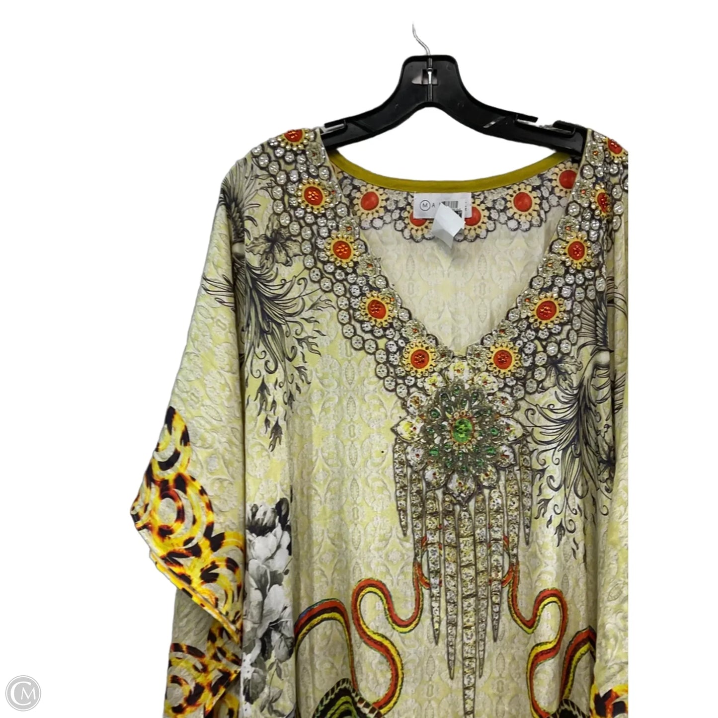 Dress Casual Maxi By MARQUE A LA MODE In Yellow, Size: S
