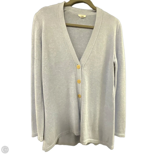 Sweater Cardigan By J. Jill In Blue, Size: S