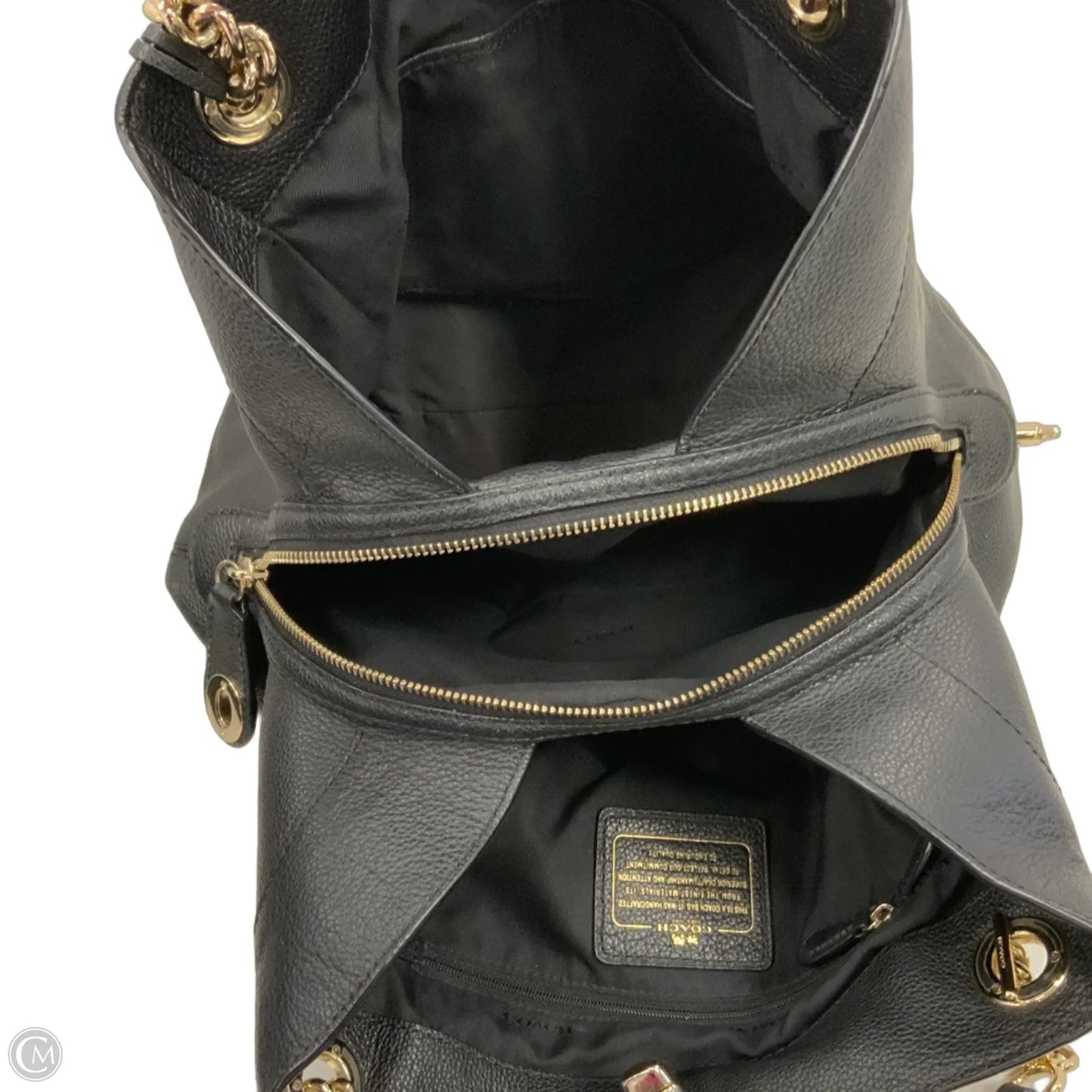 Handbag Designer By Coach, Size: Large