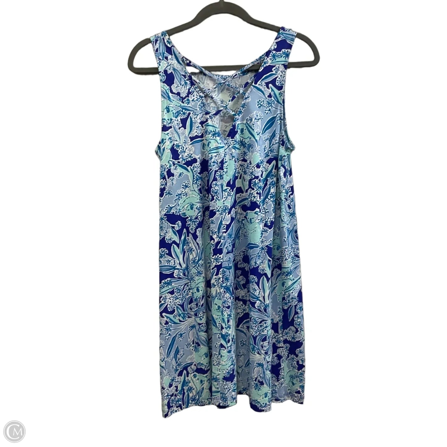 Dress Casual Short By Lilly Pulitzer In Blue, Size: M