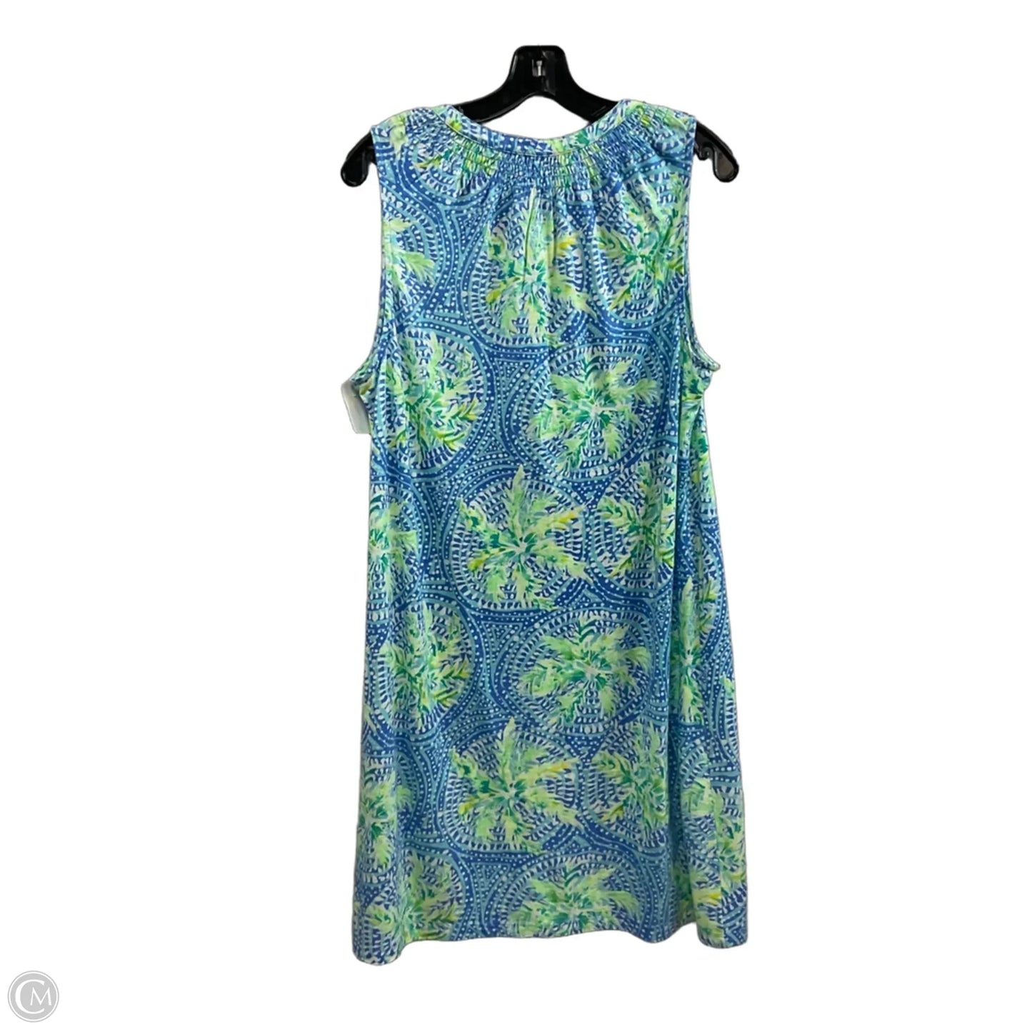 Dress Casual Short By Lilly Pulitzer In Blue & Green, Size: L