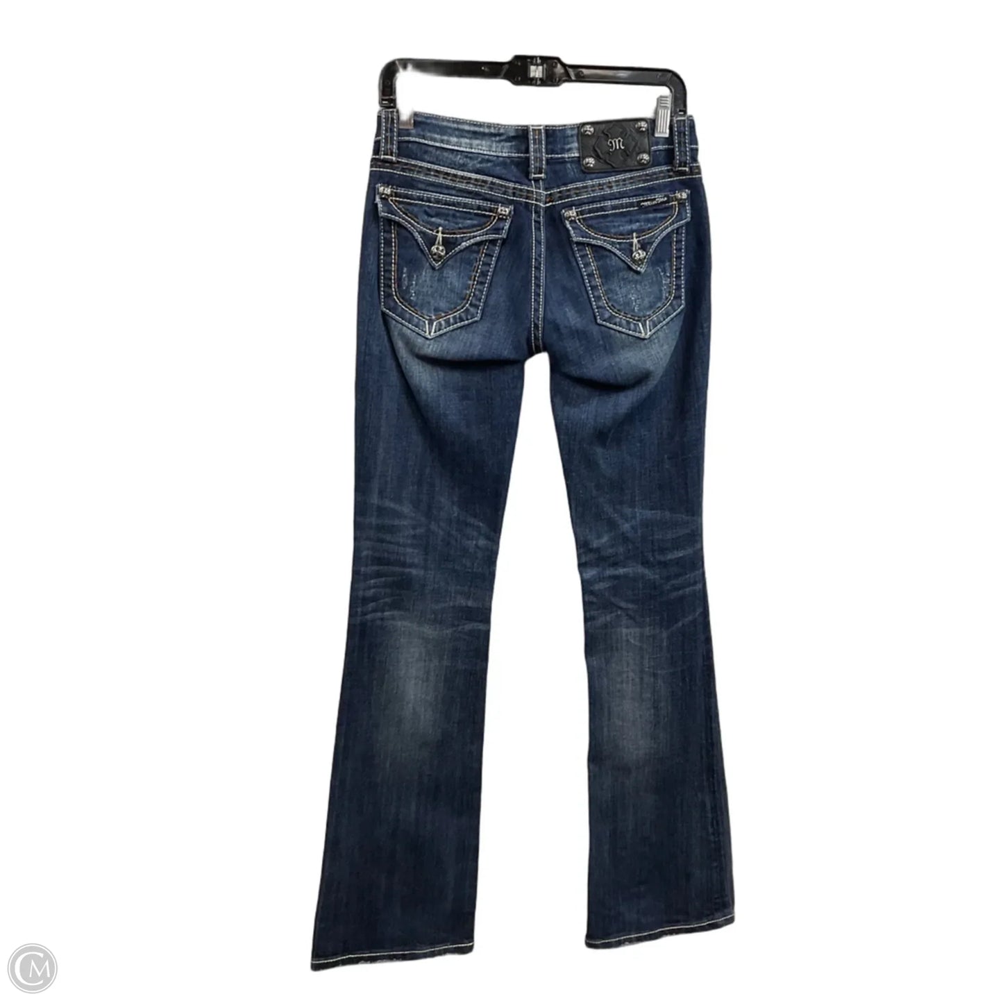 Jeans Boot Cut By Miss Me In Blue Denim, Size: 4