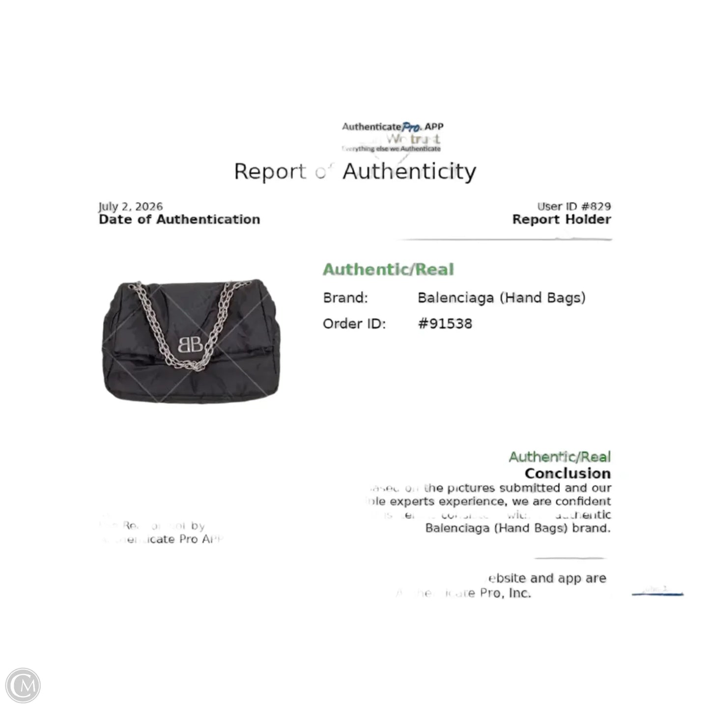 Handbag Luxury Designer By Balenciaga, Size: Large