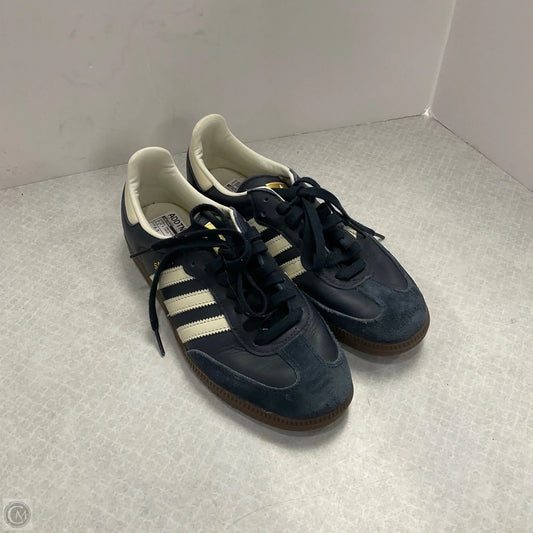 Shoes Sneakers By Adidas In Blue & Cream, Size: 6.5