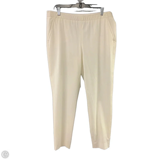 Pants Designer By Lafayette 148 In White, Size: M