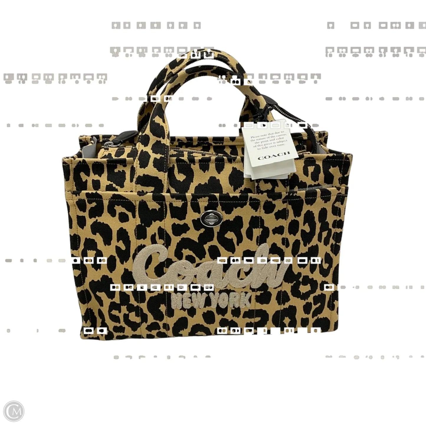 Handbag Designer By Coach, Size: Large