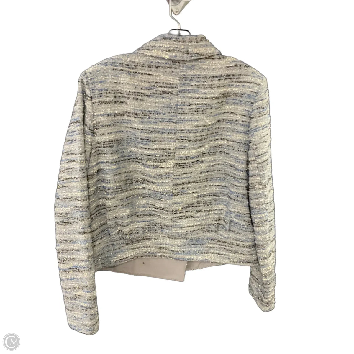 Blazer By Cabi In Blue & Grey, Size: M