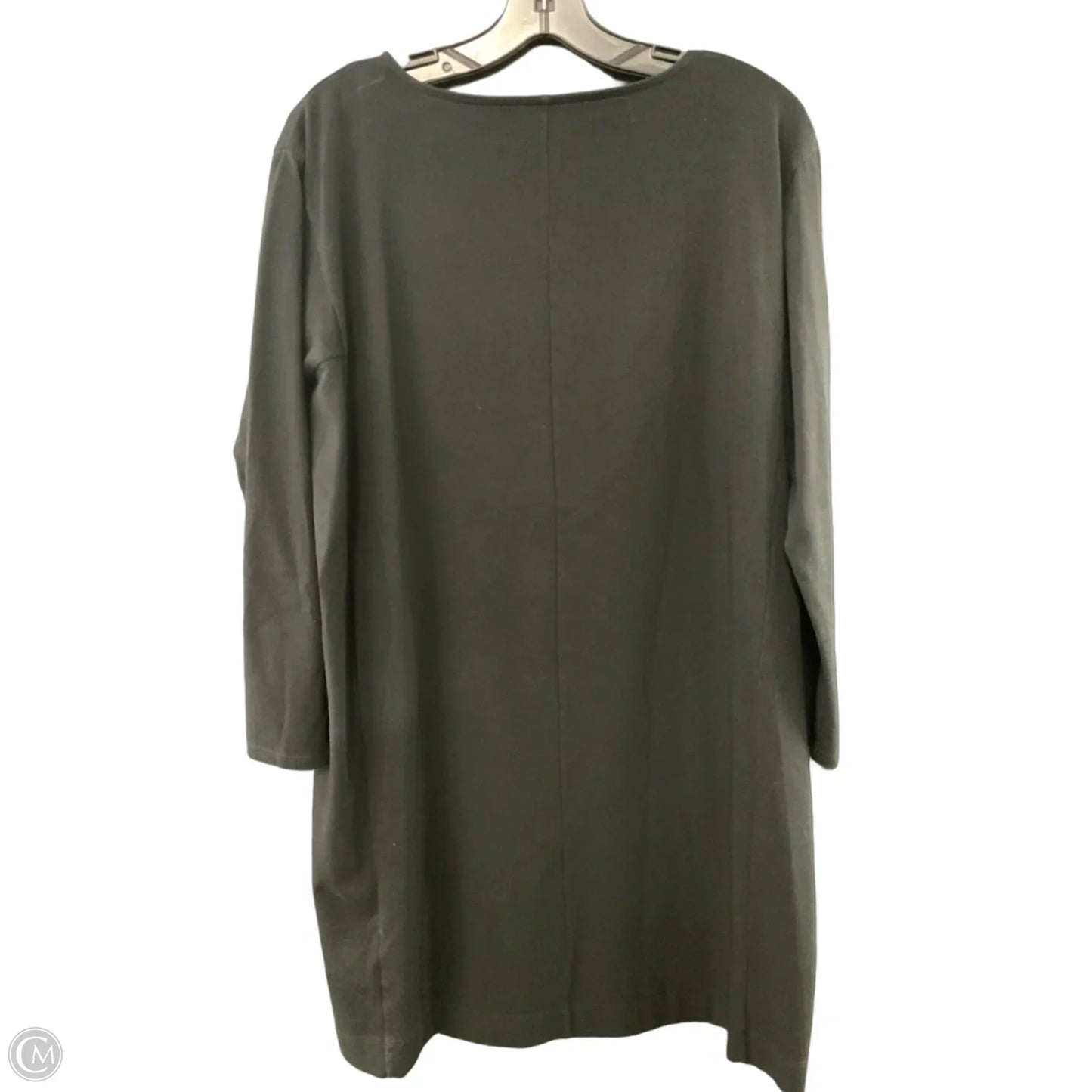 Dress Casual Short By Eileen Fisher In Black, Size: Mp