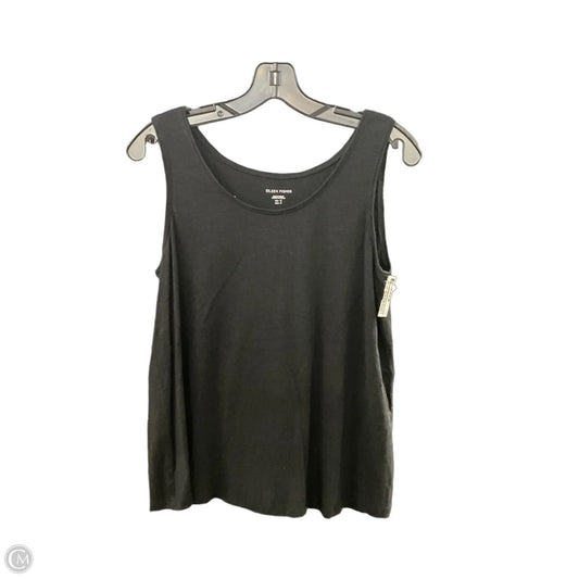 Top Sleeveless By Eileen Fisher In Black, Size: S