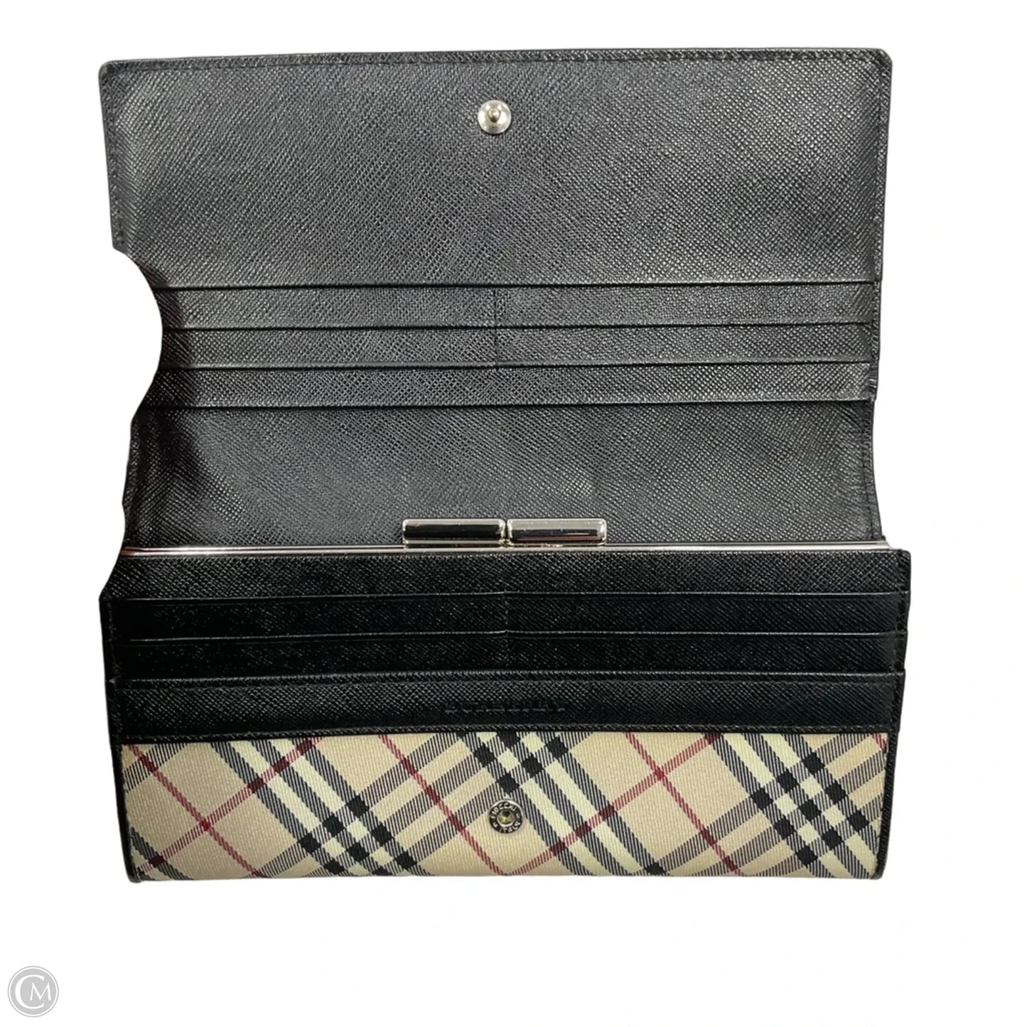 Wallet Luxury Designer By Burberry, Size: Large