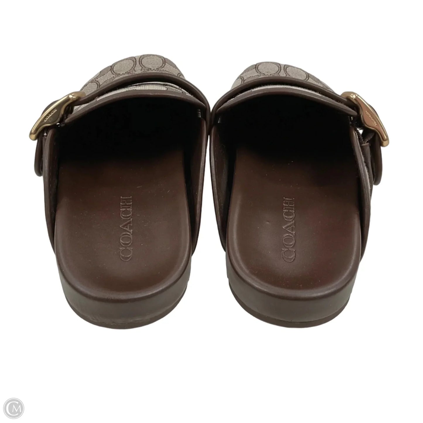 Shoes Flats By Coach In Brown, Size: 8