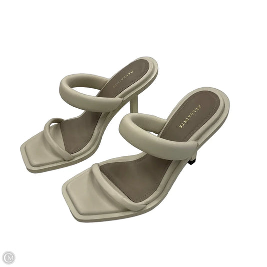 Sandals Designer By All Saints In Cream, Size: 8
