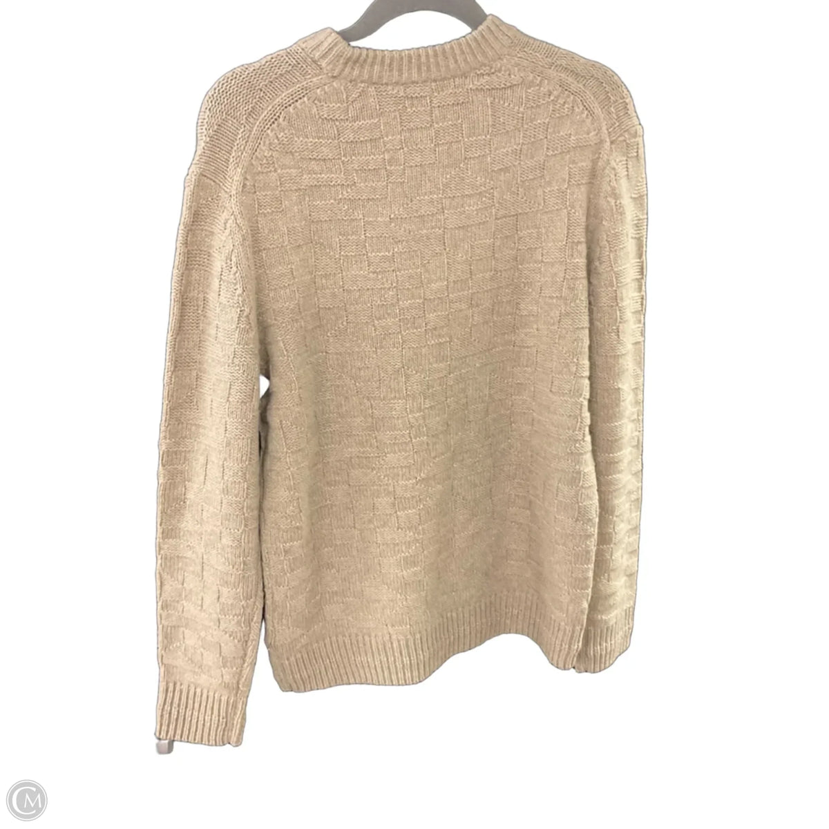 Sweater Designer By Coach In Tan, Size: Xs