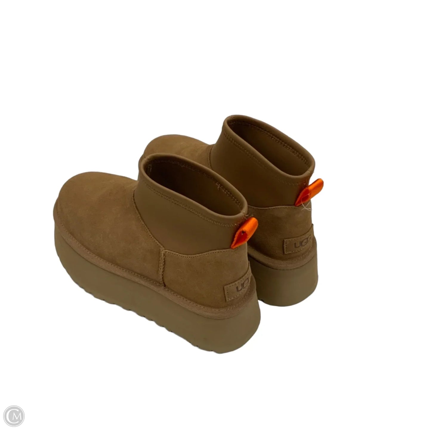 Boots Ankle Flats By Ugg In Brown, Size: 6