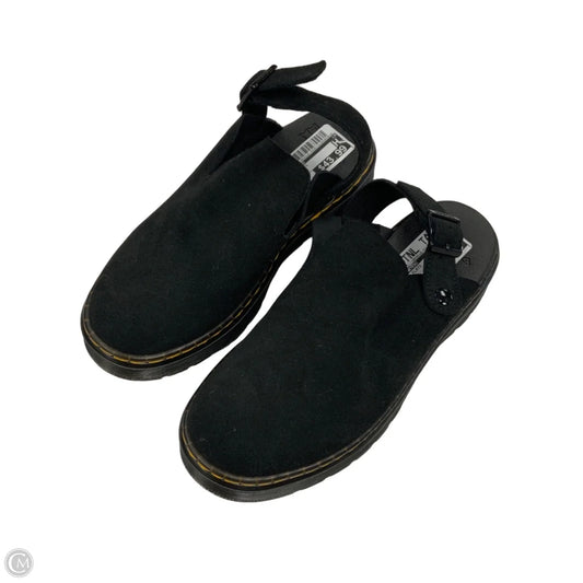 Shoes Flats By Dr Martens In Black, Size: 8