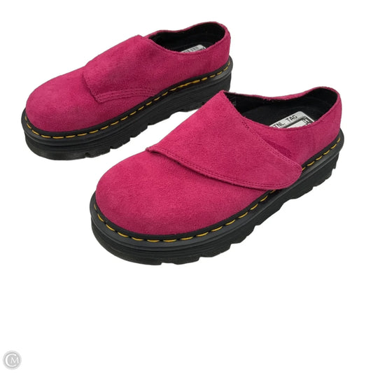 Shoes Flats By Dr Martens In Pink, Size: 9