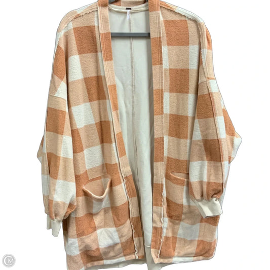 Jacket Other By Free People In Orange & White, Size: S