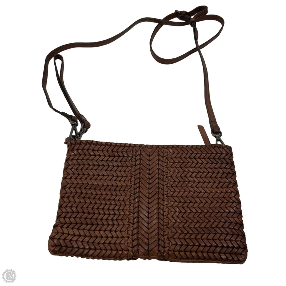 Wristlet Leather By OSPREY LONDON, Size: Large