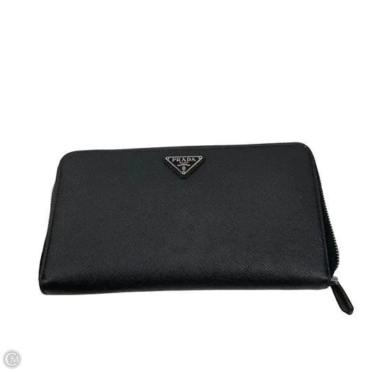 Wallet Luxury Designer By Prada, Size: Large