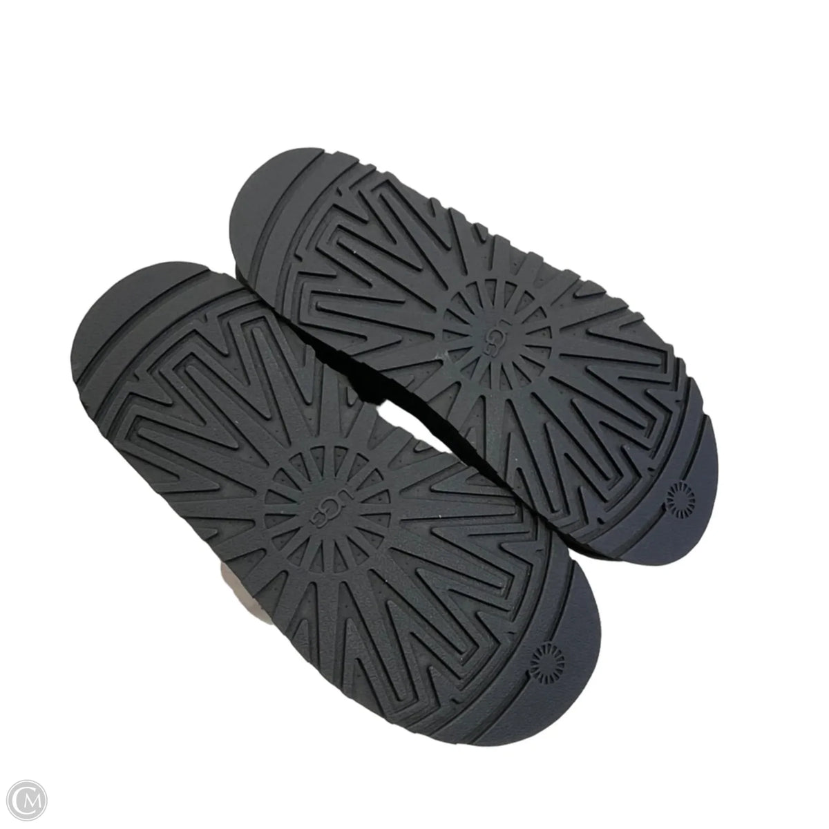 Shoes Heels Platform By Ugg In Black & White, Size: 7