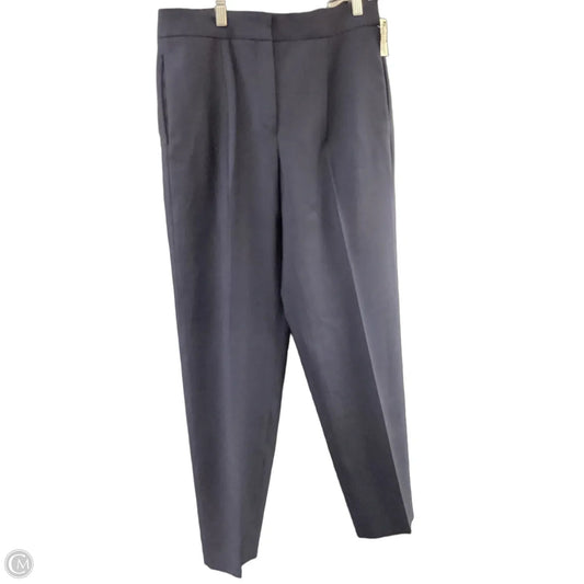 Pants Luxury Designer By Oscar De La Renta In Navy, Size: 6