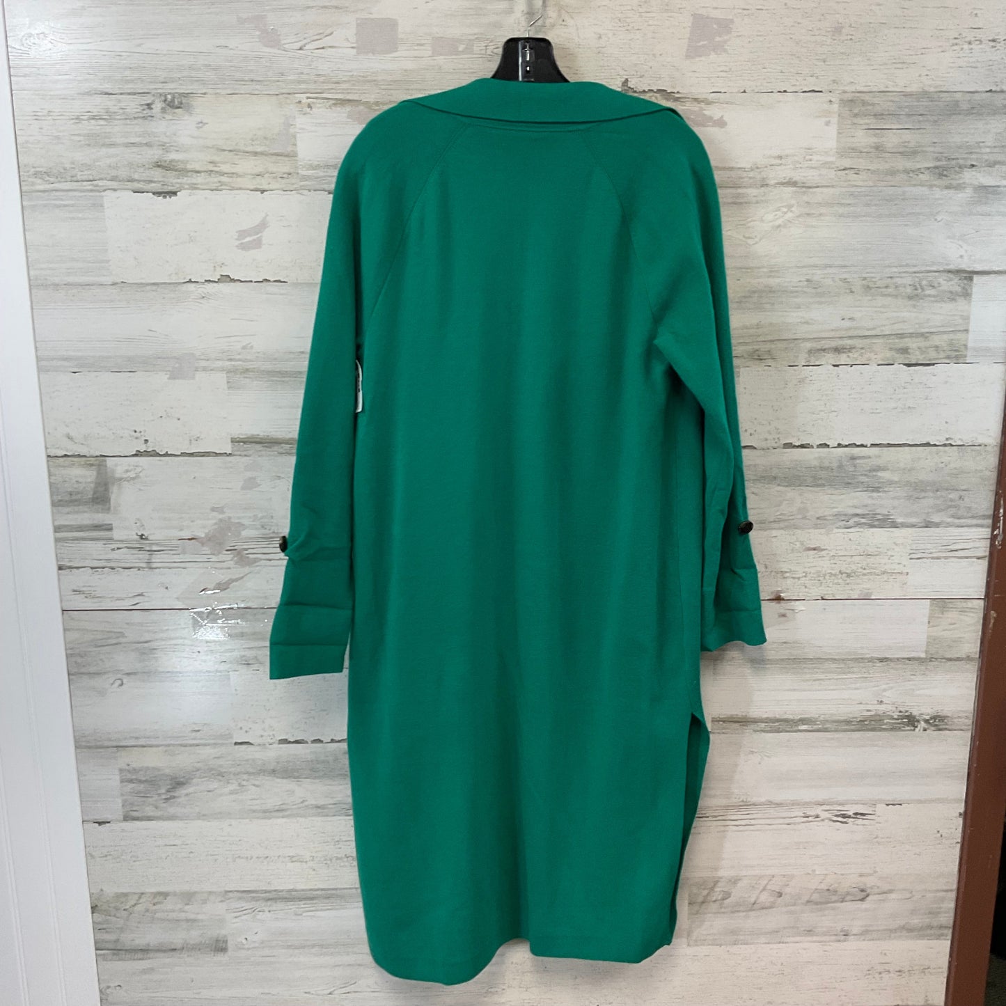 Sweater Cardigan By Ann Taylor In Green, Size: M