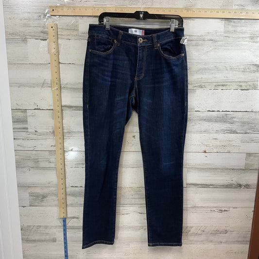 Blue Denim Jeans Straight Cabi, Size 8