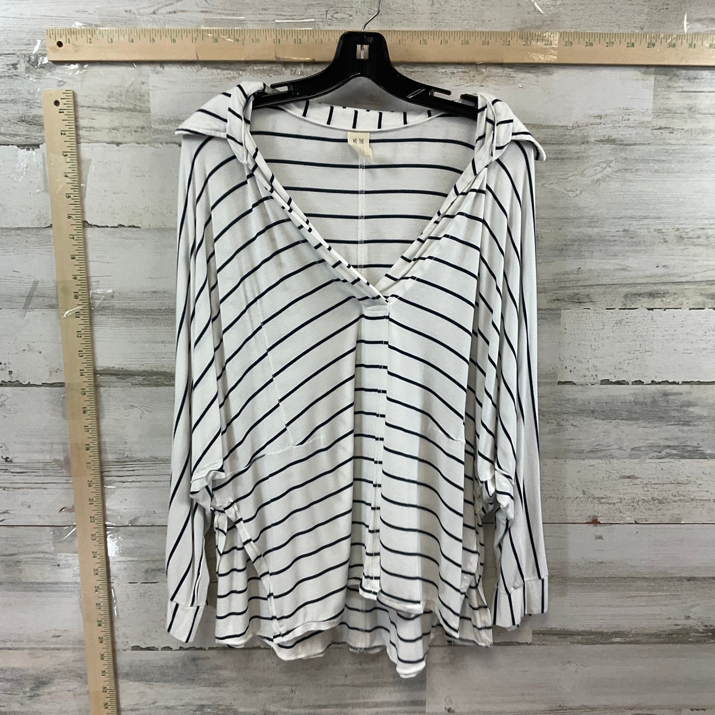 White Top Long Sleeve We The Free, Size M