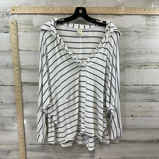 White Top Long Sleeve We The Free, Size M