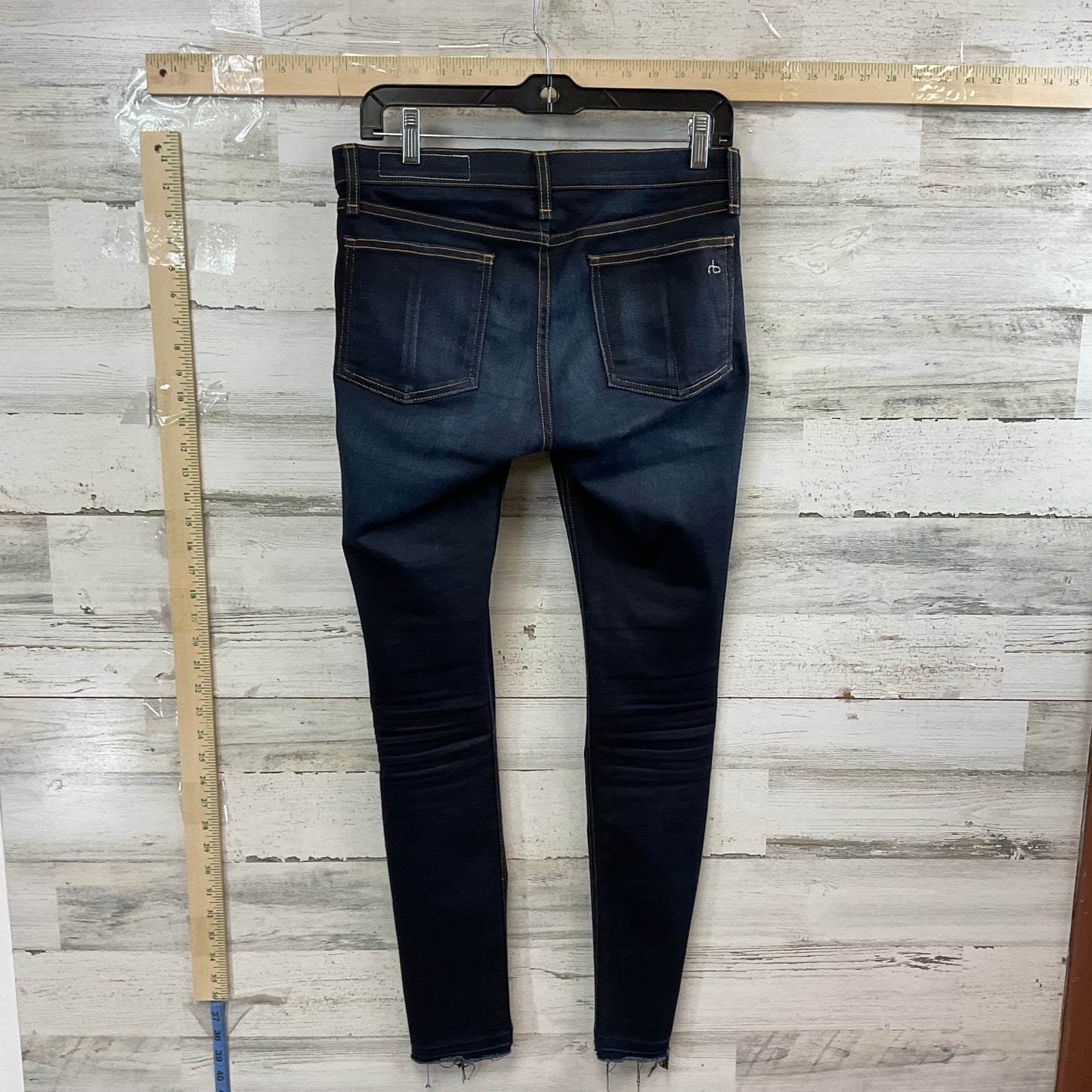 Blue Denim Jeans Skinny Rag & Bones Jeans, Size 6