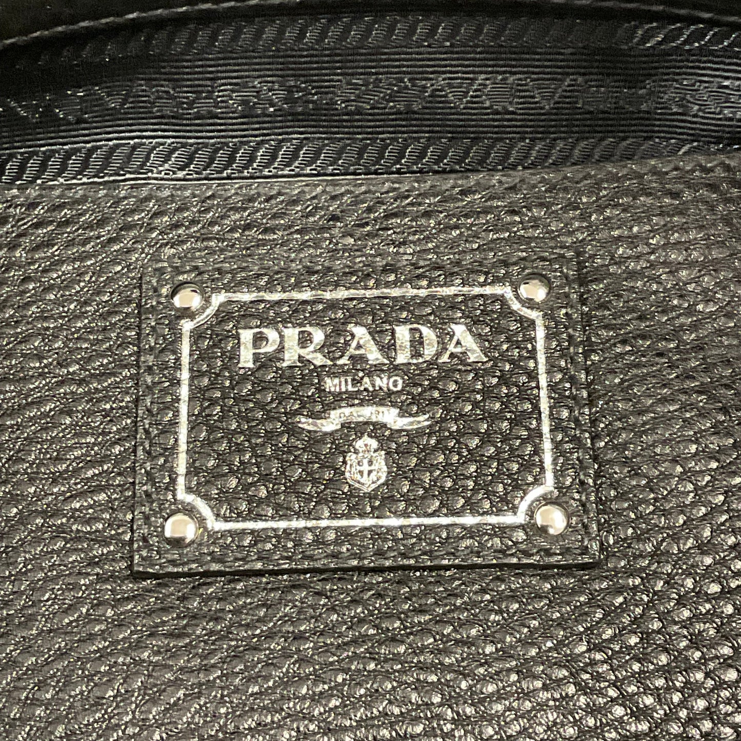 Handbag Luxury Designer Prada, Size Large