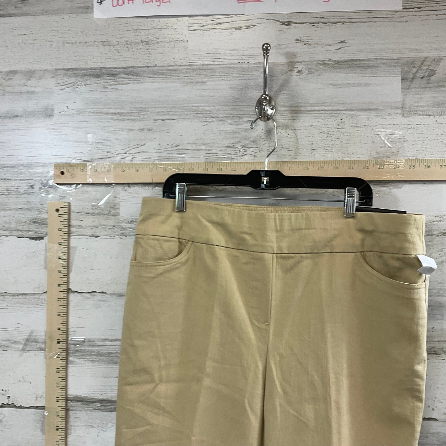 Tan Pants Other Alfred Dunner, Size 16