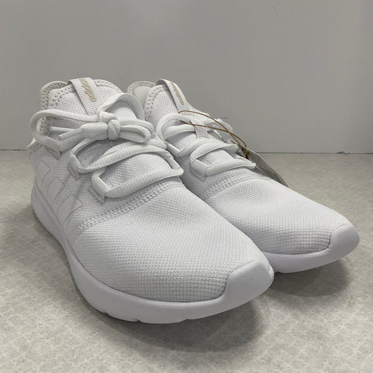 White Shoes Athletic Adidas, Size 8