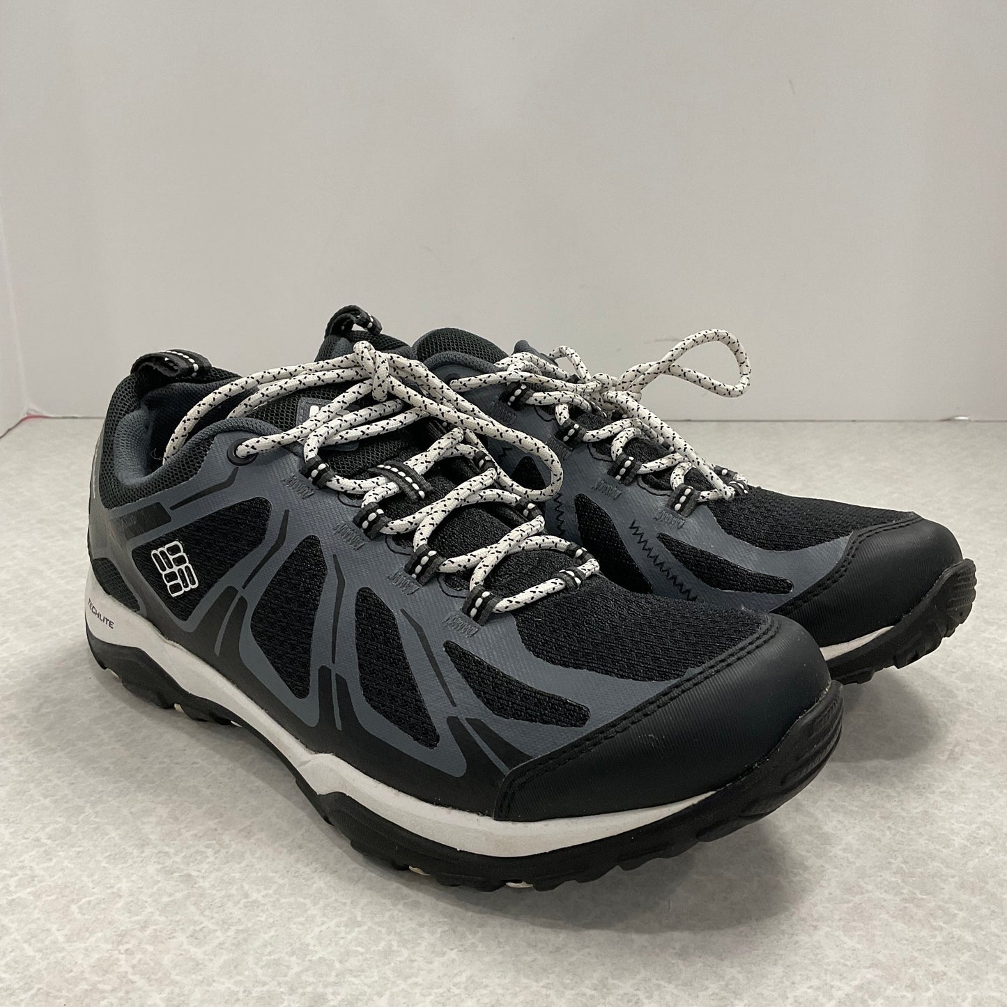 Black & Grey Shoes Athletic Columbia, Size 8