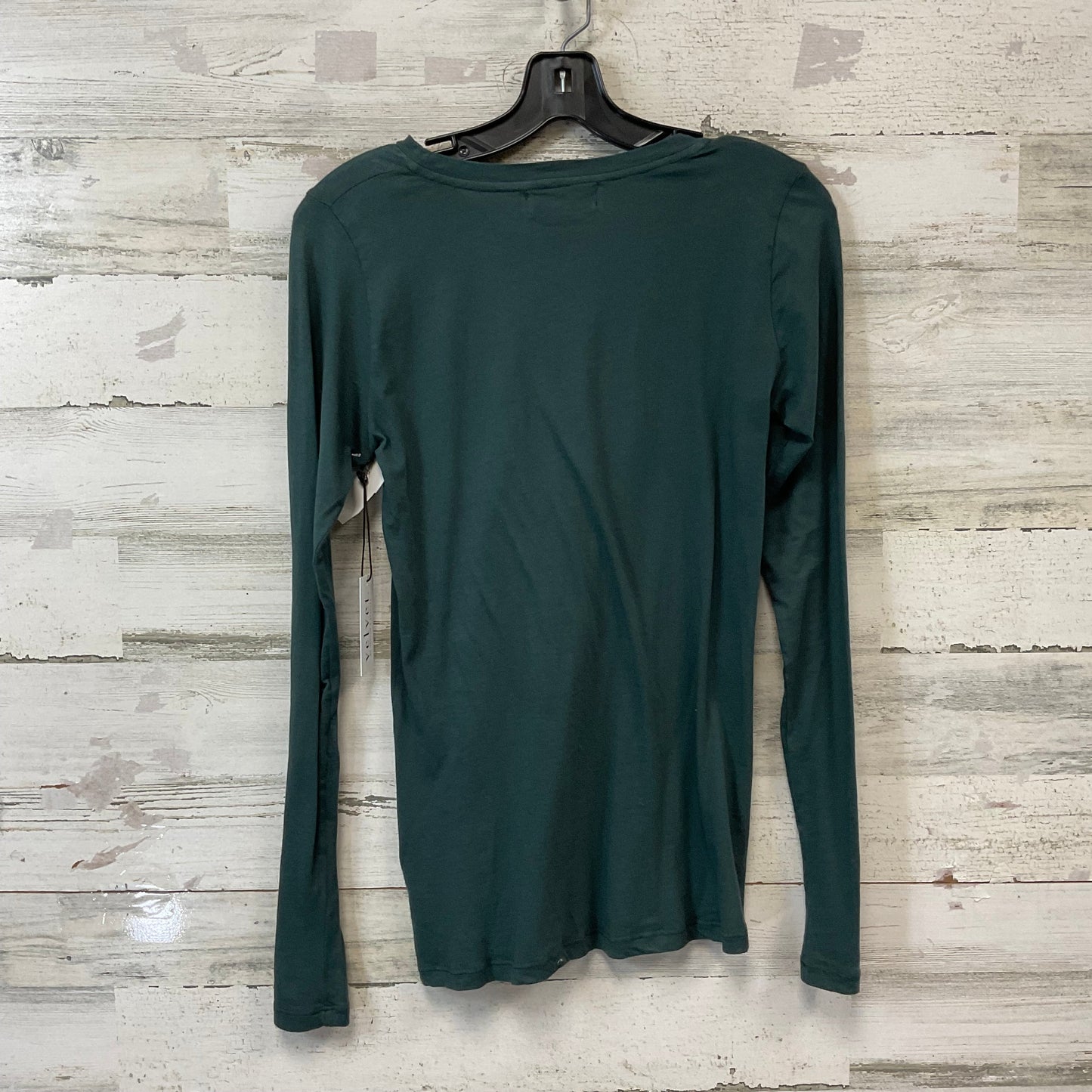 Top Long Sleeve Basic By Velvet By Graham & Spencer In Green, Size: M