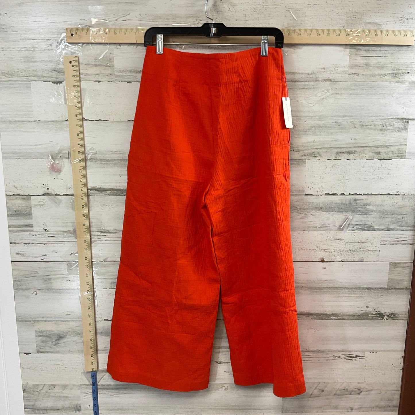 Orange Pants Wide Leg Maeve, Size 8