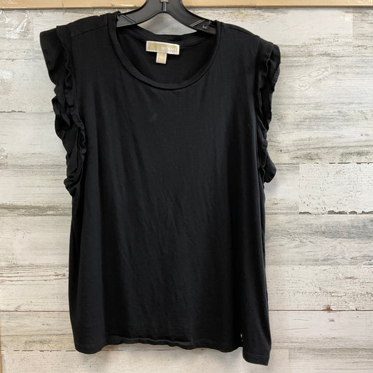 Black Top Sleeveless Michael By Michael Kors, Size Xl