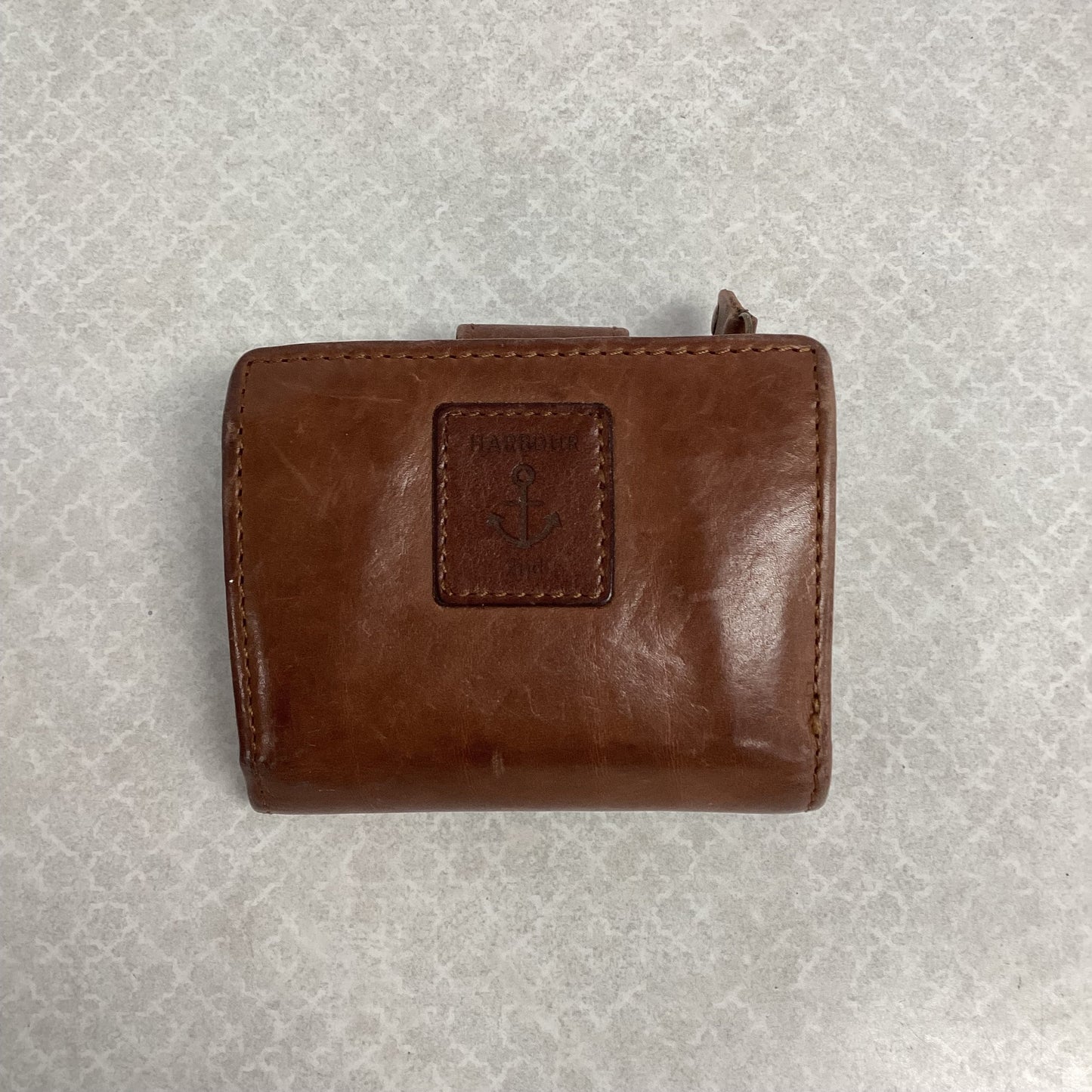 Wallet Leather 2nd Harbor, Size Small