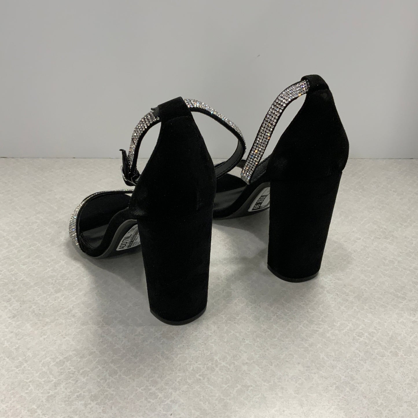 Black Shoes Heels Block Steve Madden, Size 9.5