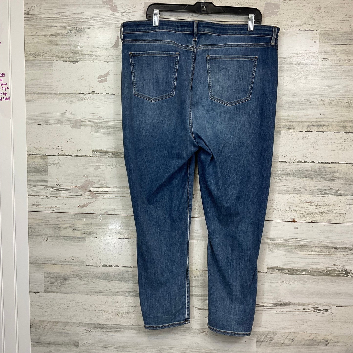 Jeans Skinny By Not Your Daughters Jeans In Blue Denim, Size: 16