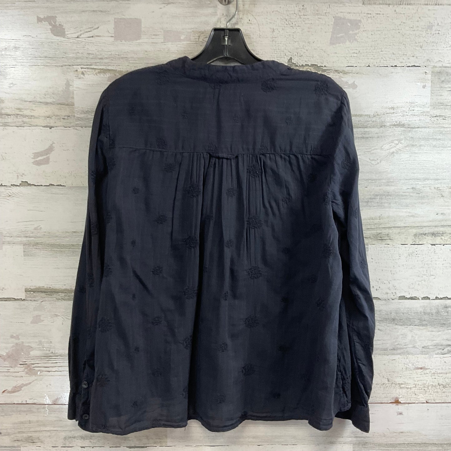 Blouse Long Sleeve By Pilcro In Black, Size: Xs