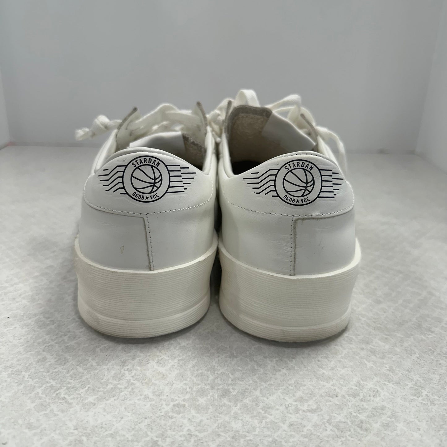 Shoes Luxury Designer By Golden Goose In White, Size: 10