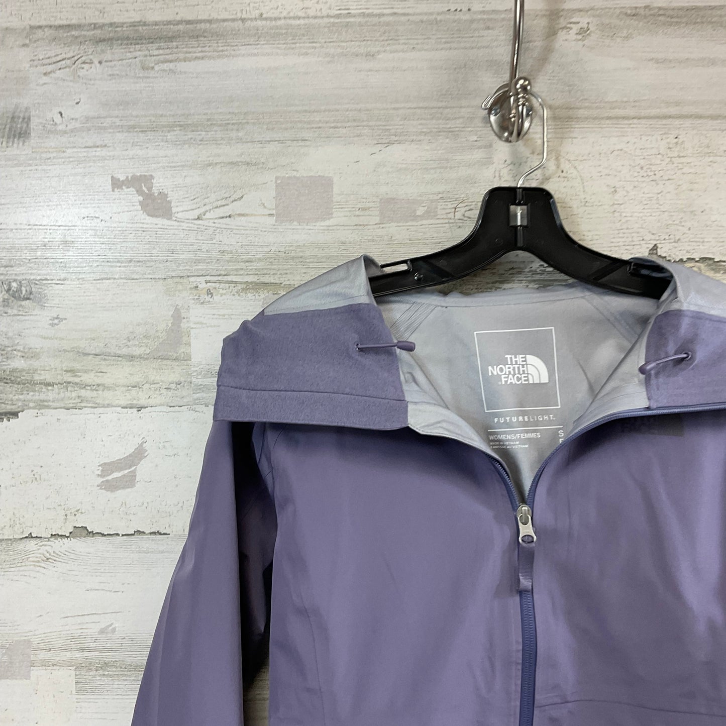 Coat Raincoat By The North Face In Purple, Size: S