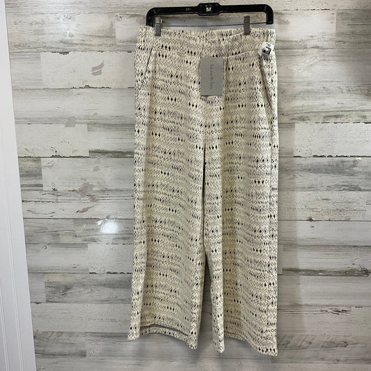 Pants Wide Leg By SEE AND BE SEEN In Cream, Size: L