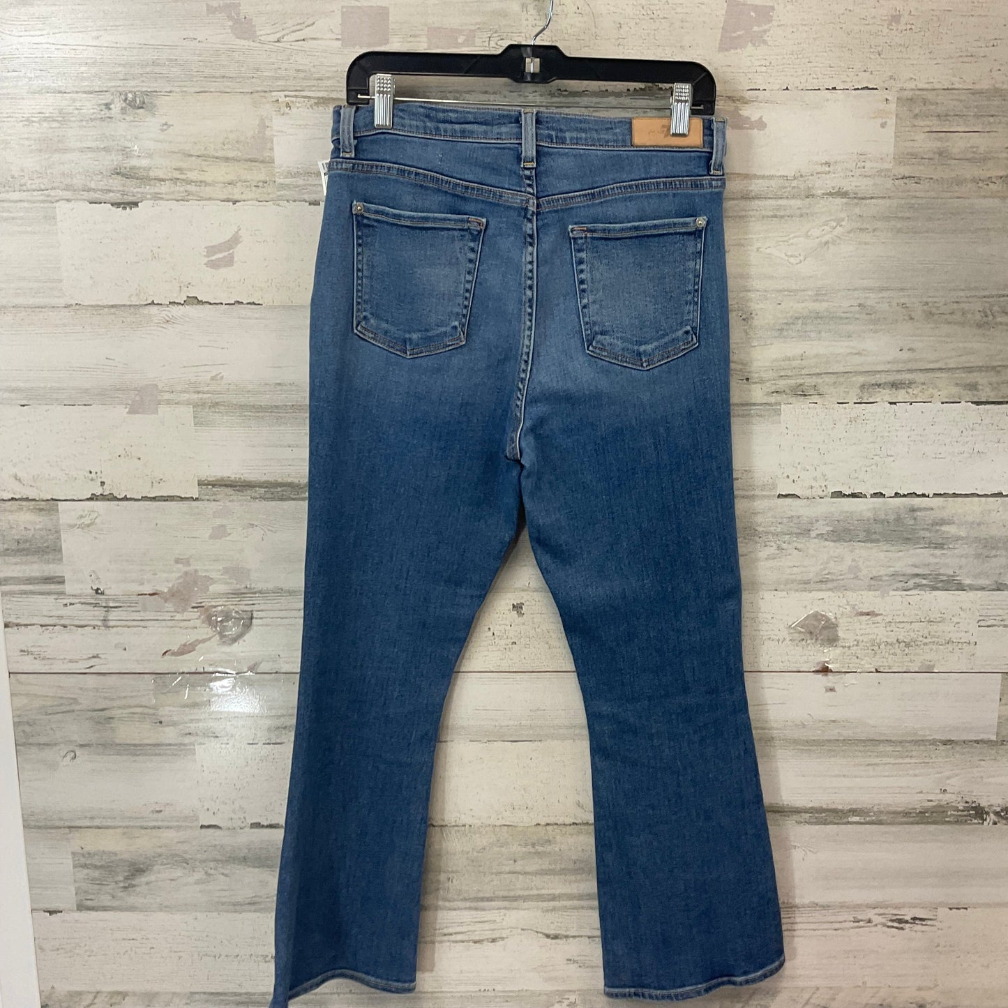 Jeans Boot Cut By 7 For All Mankind In Blue Denim, Size: 10