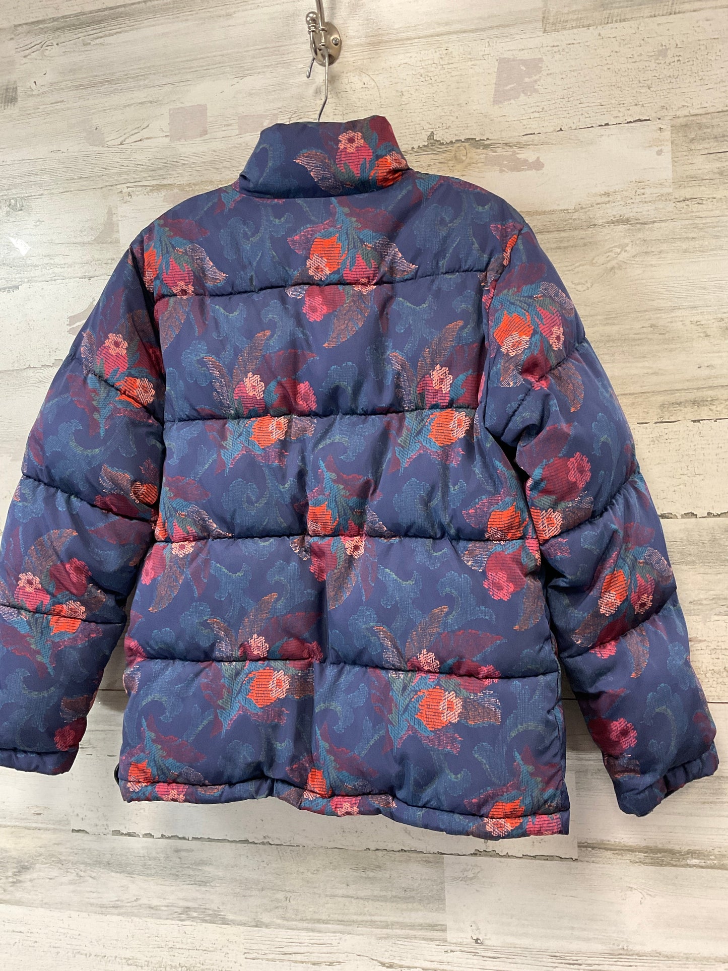 Jacket Puffer & Quilted By Sundance In Blue, Size: S