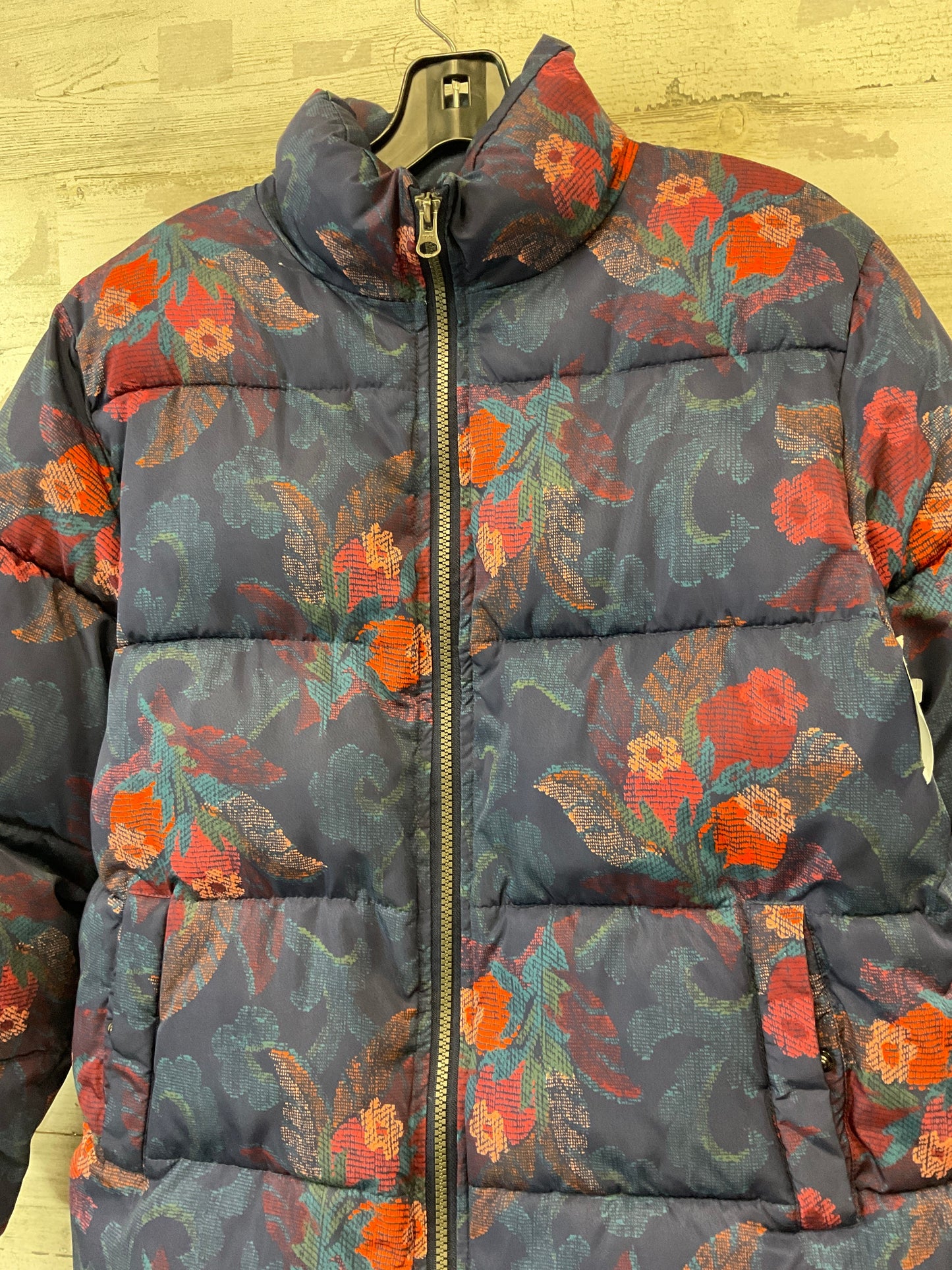 Jacket Puffer & Quilted By Sundance In Blue, Size: S