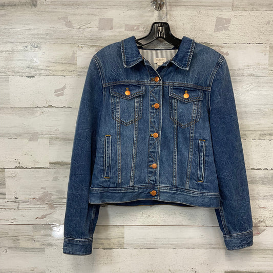 Jacket Denim By J. Crew In Blue Denim, Size: M