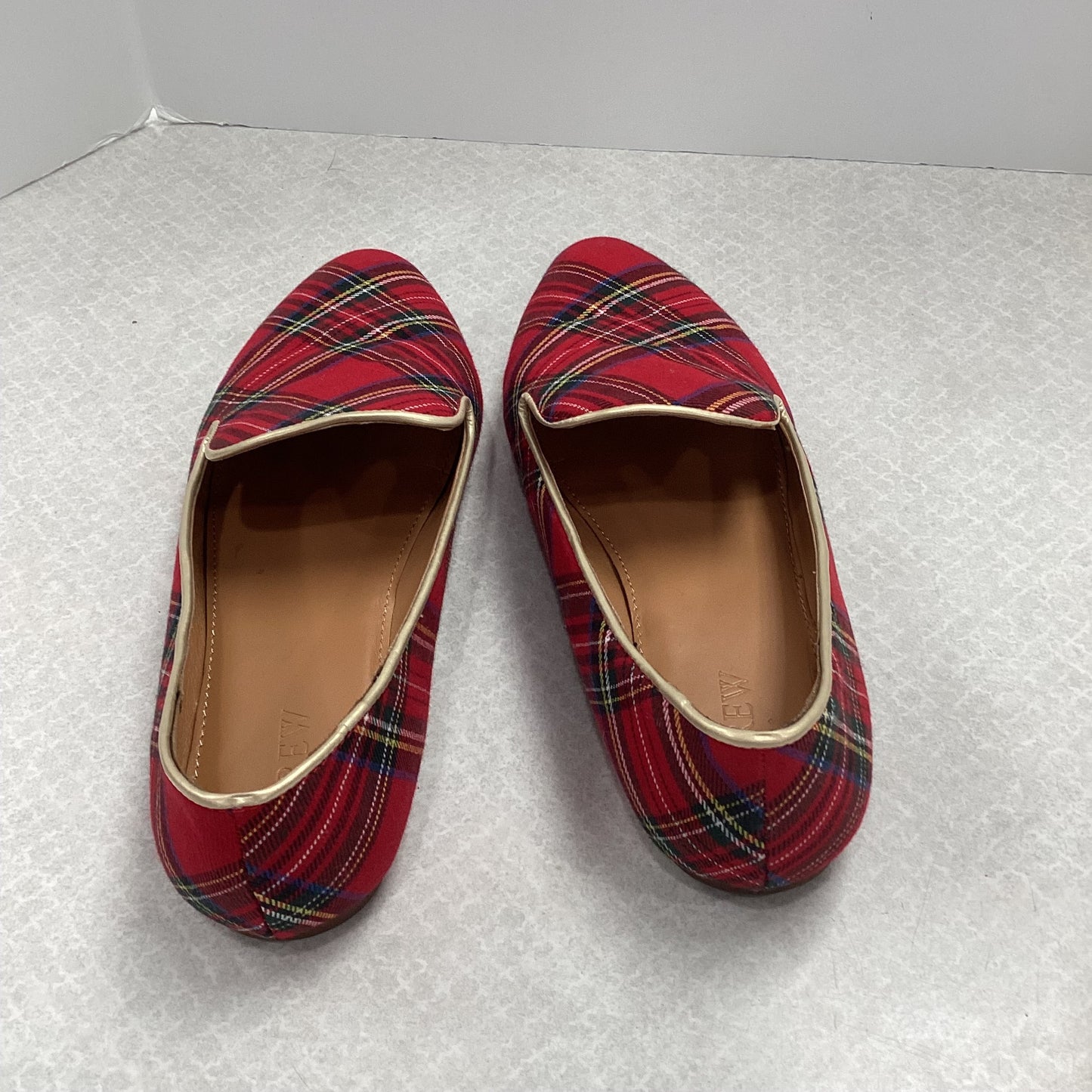 Shoes Flats By J. Crew In Red, Size: 8