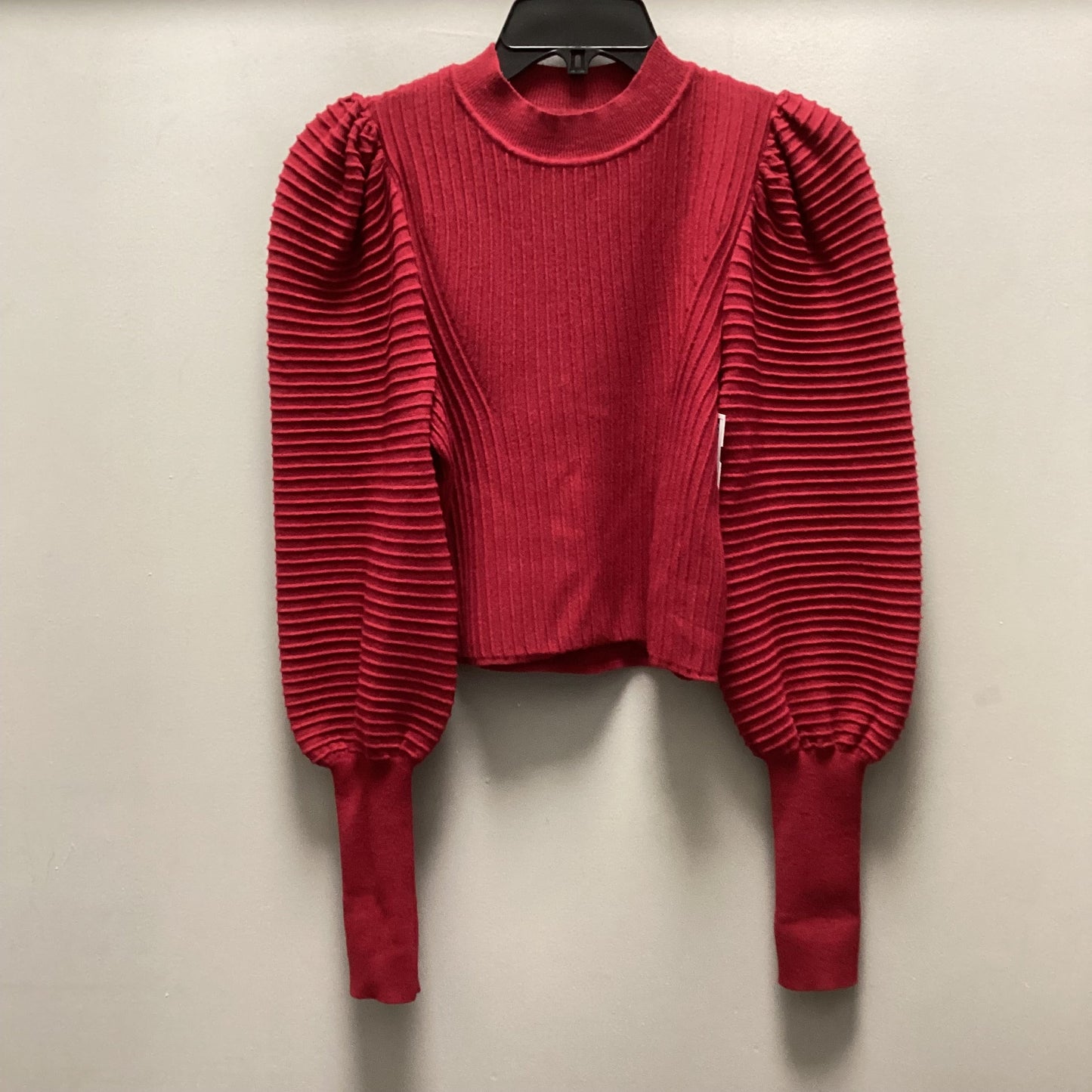 Top Long Sleeve By Express In Red, Size: S